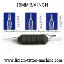 3 / 4inch 19mm Silicona Tattoo desechable agarre